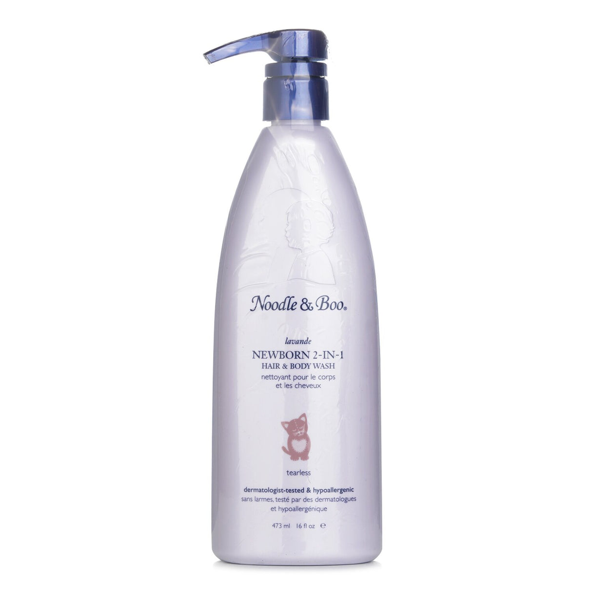 Noodle & Boo - Newborn 2-in-1 Hair & Body Wash - Lavender  - 473ml/16oz