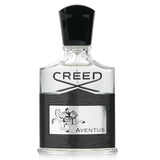 Creed Aventus Eau De Parfum Spray in a 50ml bottle, featuring vibrant notes of bergamot, pineapple, and warm vanilla.