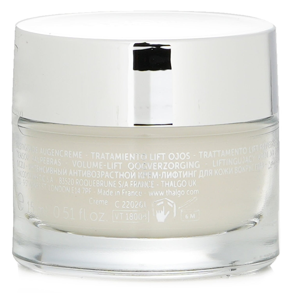 Thalgo Exception Marine Eyelid Lifting Cream - a lightweight eye cream that brightens, firms, and reduces dark circles and puffiness.