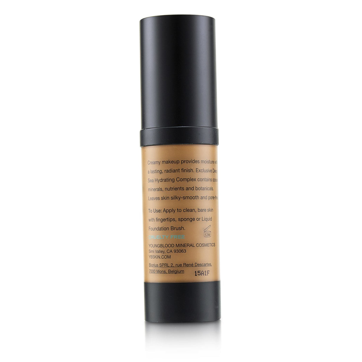 Youngblood Liquid Mineral Foundation in Barados, 30ml, offers hydration, lightweight coverage, and a radiant, flawless finish.