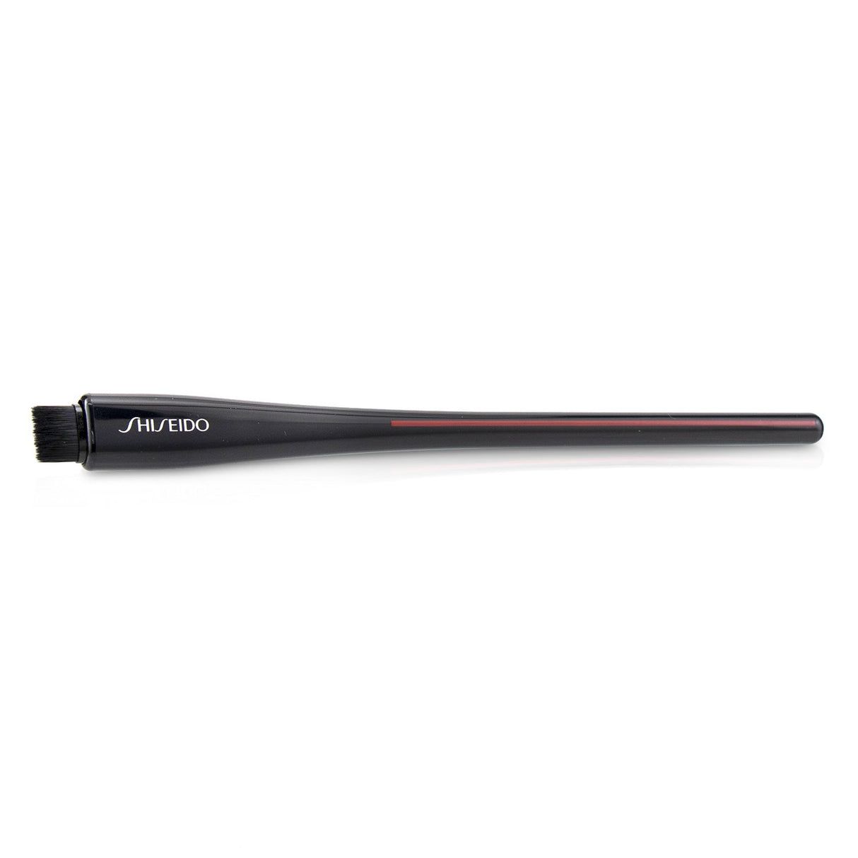 Shiseido Yane Hake Precision Eye Brush with chiseled shape for defining brows and seamless eye makeup application.