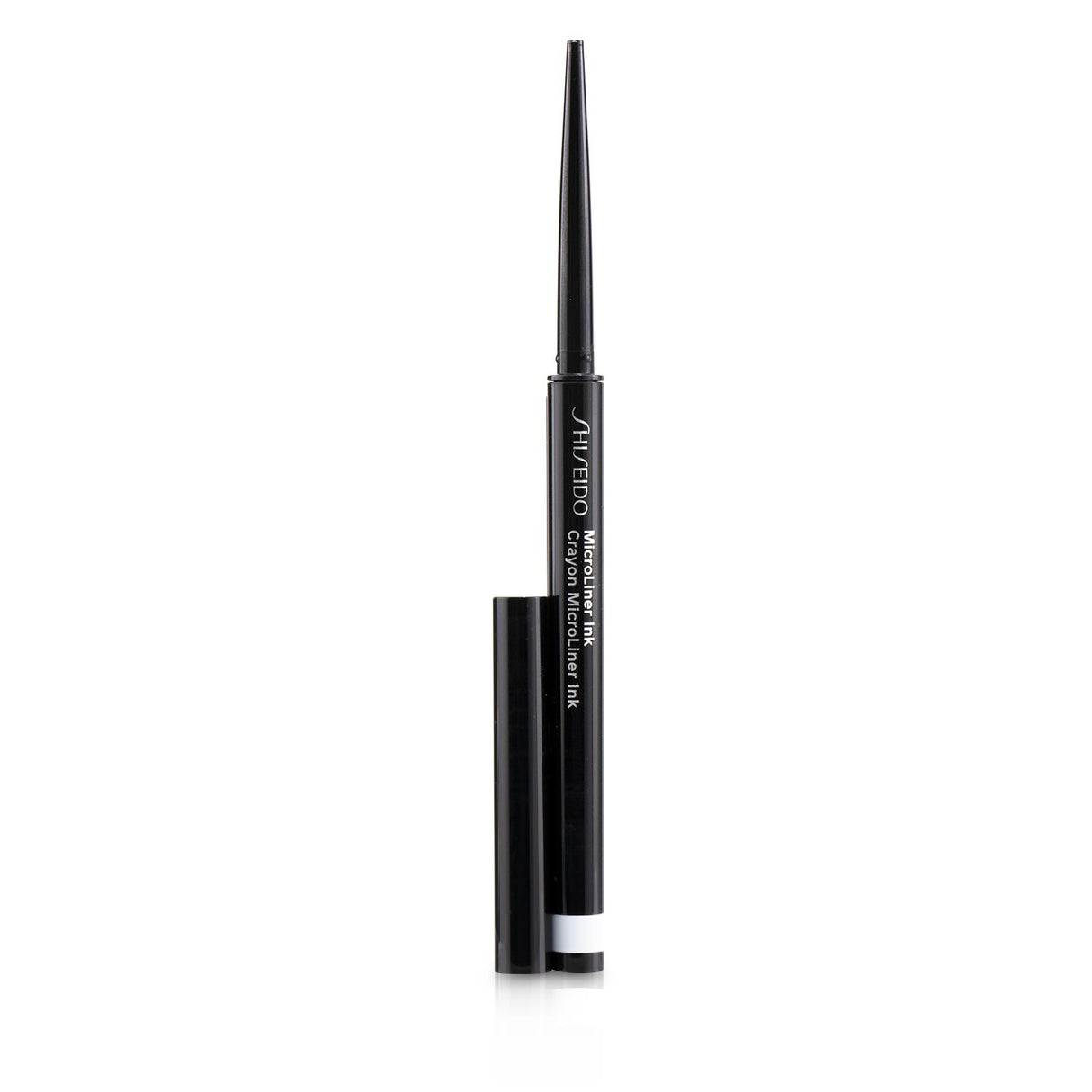 Shiseido MicroLiner Ink Eyeliner in #05 White, featuring smudge-proof, waterproof formula for bold eye looks.