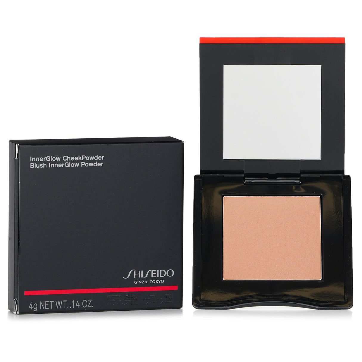 Shiseido InnerGlow CheekPowder #07 Cocoa Dusk in bronze, offering radiant color for a sun-kissed glow and long-lasting wear.