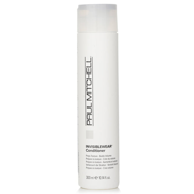 Lightweight volumizing conditioner that adds moisture, shine, and texture for effortlessly manageable hair.