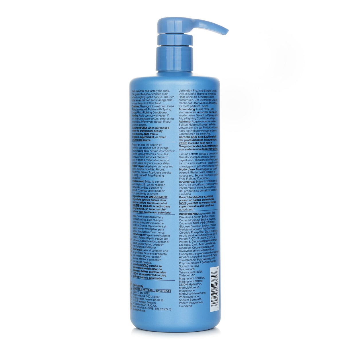 Paul Mitchell Spring Loaded Frizz-Fighting Shampoo (Cleanses Curls, Tames Frizz)