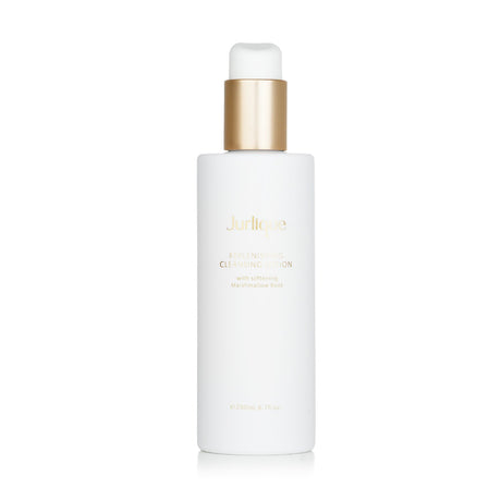 Jurlique Replenishing Cleansing Lotion in a 200ml bottle, enriched with marshmallow root and essential oils for soft, hydrated skin.
