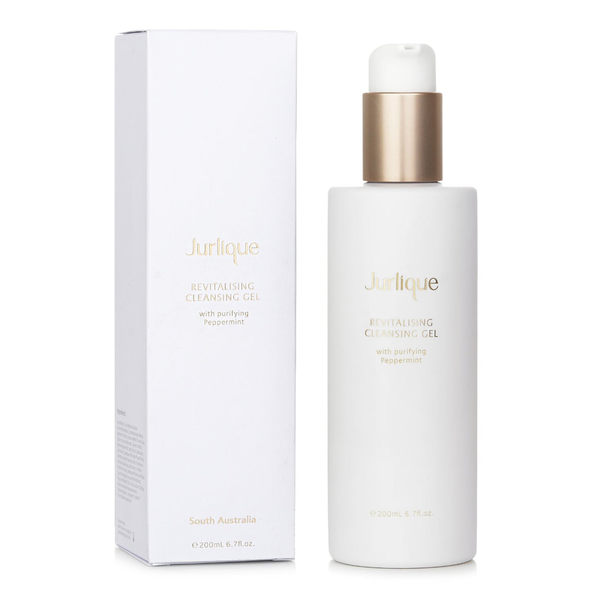 Revitalising Cleansing Gel with Peppermint, 200ml; purifies and revitalizes skin while removing impurities and excess oil.