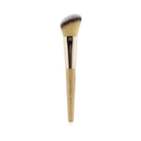 Jane Iredale Blending/Contouring Brush in elegant Rose Gold, featuring a large angled top for flawless blending and contouring.