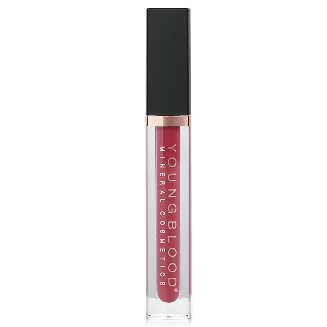 Youngblood Hydrating Liquid Lip Creme in #Enamored, a vegan matte lip cream with nourishing oils for soft, hydrated lips.