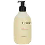 Luxurious Jurlique Softening Rose Shower Gel in 300ml, soap-free, enriched with chamomile, delivers a refreshing natural rose scent.