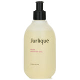 Jurlique Softening Rose Shower Gel in 300ml bottle, enriched with Chamomile, Licorice, and Rosemary for luxurious, gentle cleansing.