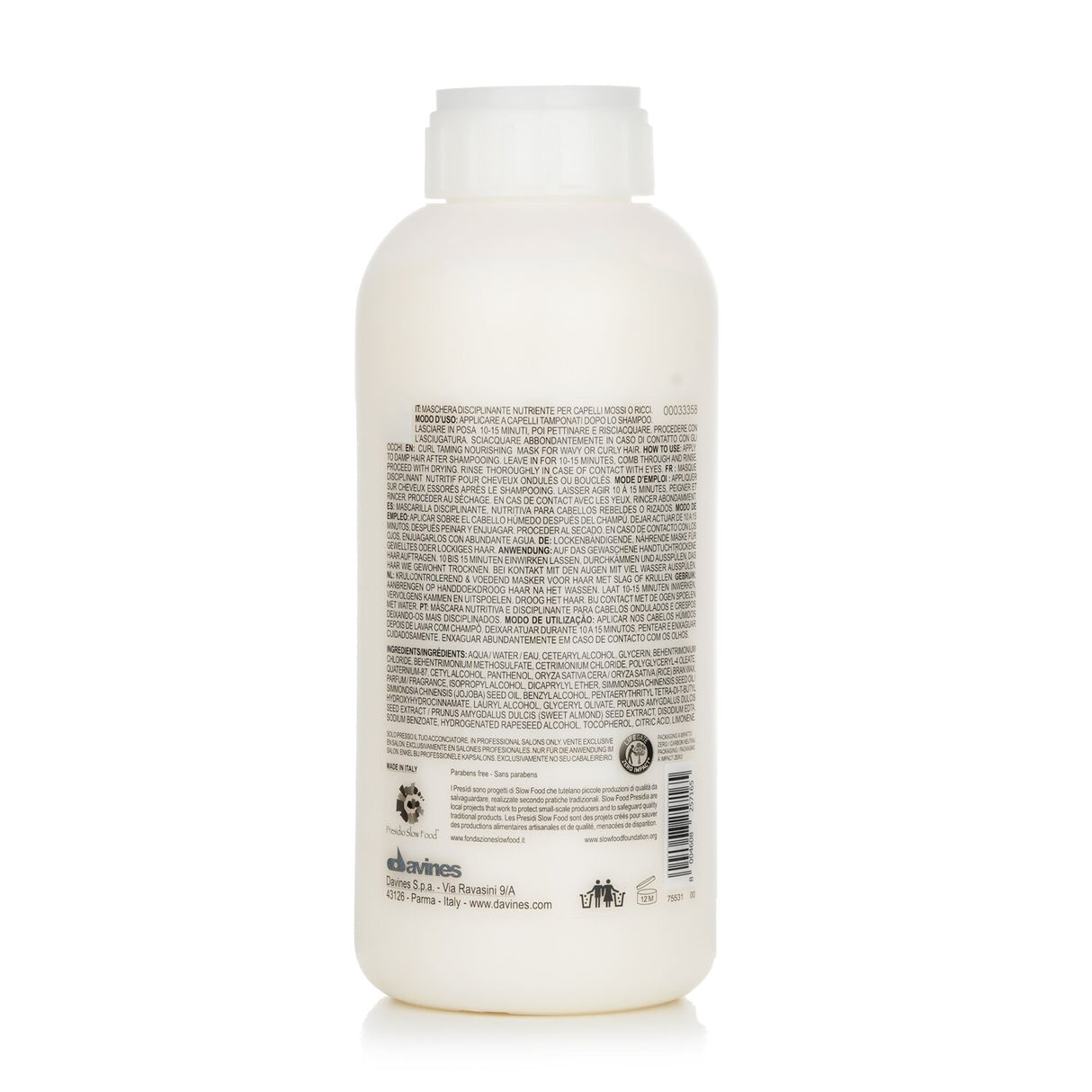 Davines Love Curl Hair Mask (Lovely Curl Taming Nourishing Mask For Wavy or Curl