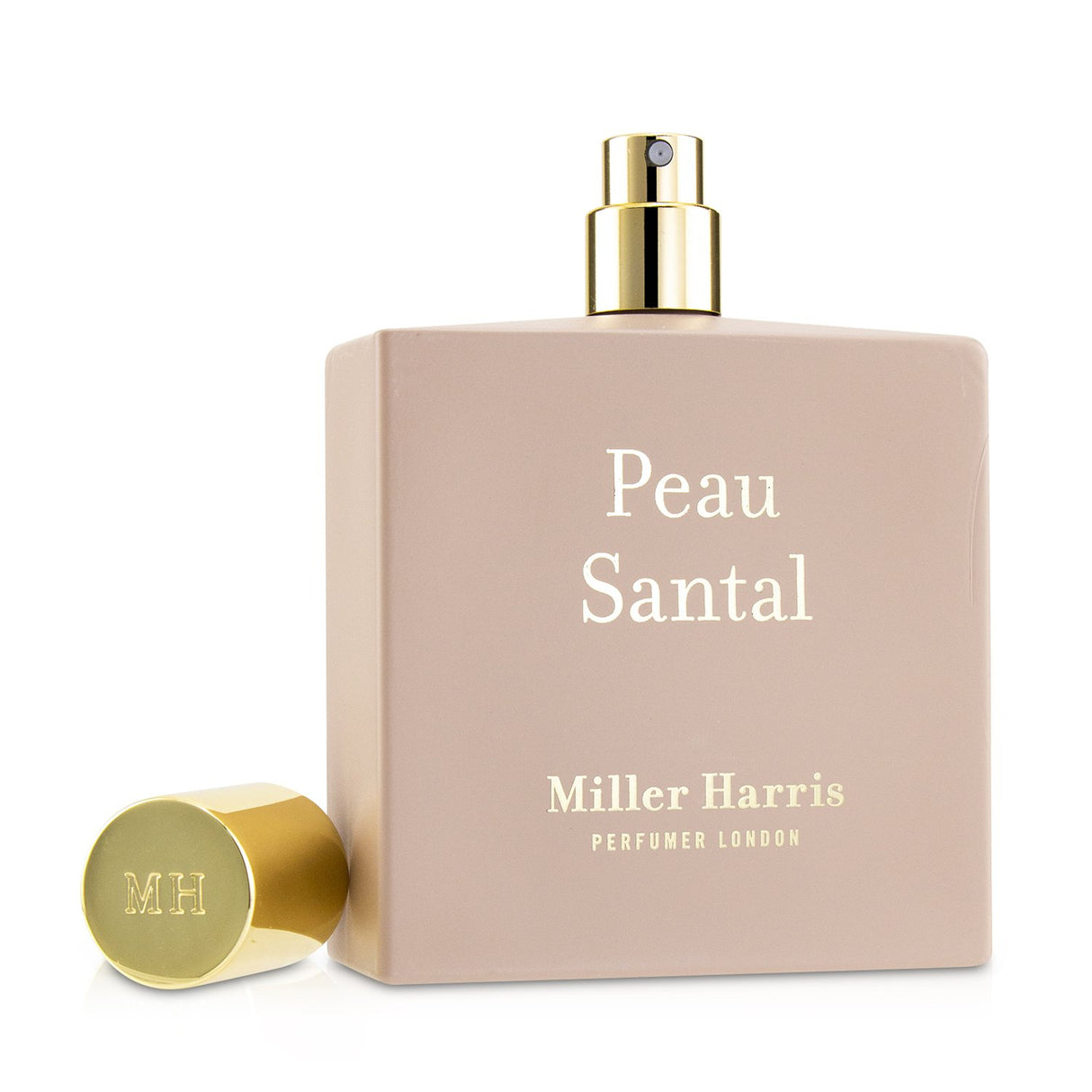 Miller Harris Peau Santal Eau De Parfum Spray, 100ml, exuding warmth and sensuality with rich notes of sandalwood and amber.