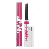 Bright raspberry lip lacquer in a sleek stick, offers high shine, hydration, and long-lasting color without stickiness.