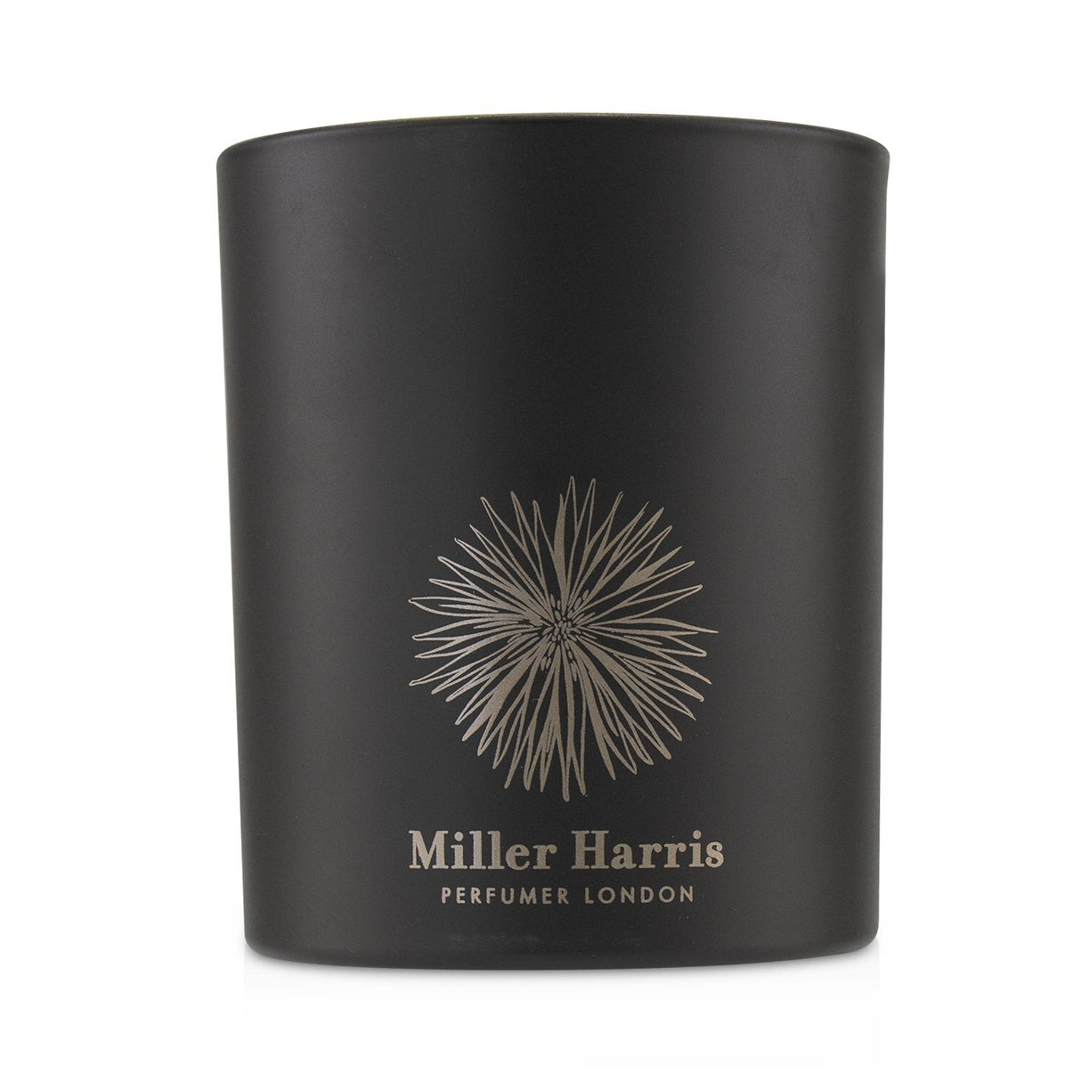 Miller Harris Rendezvous Tabac Candle (185g) with warm tobacco and woody notes, perfect for cozy atmospheres and relaxation.
