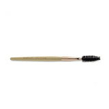 "Jane Iredale Deluxe Spoolie Brush in Rose Gold, ideal for grooming lashes and blending brows with elegance and quality."