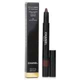 Chanel Stylo Ombre Et Contour in Electric Brown, a versatile 3-in-1 eyeshadow, liner, and kohl pencil with creamy texture.