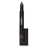 Chanel Stylo Ombre Et Contour in Electric Brown, a versatile 3-in-1 eyeshadow, liner, and kohl with creamy, long-lasting color.