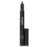 Chanel Stylo Ombre Et Contour #08 Rouge Noir pencil, 3-in-1 eyeshadow, liner, and khol for versatile, long-lasting eye makeup.