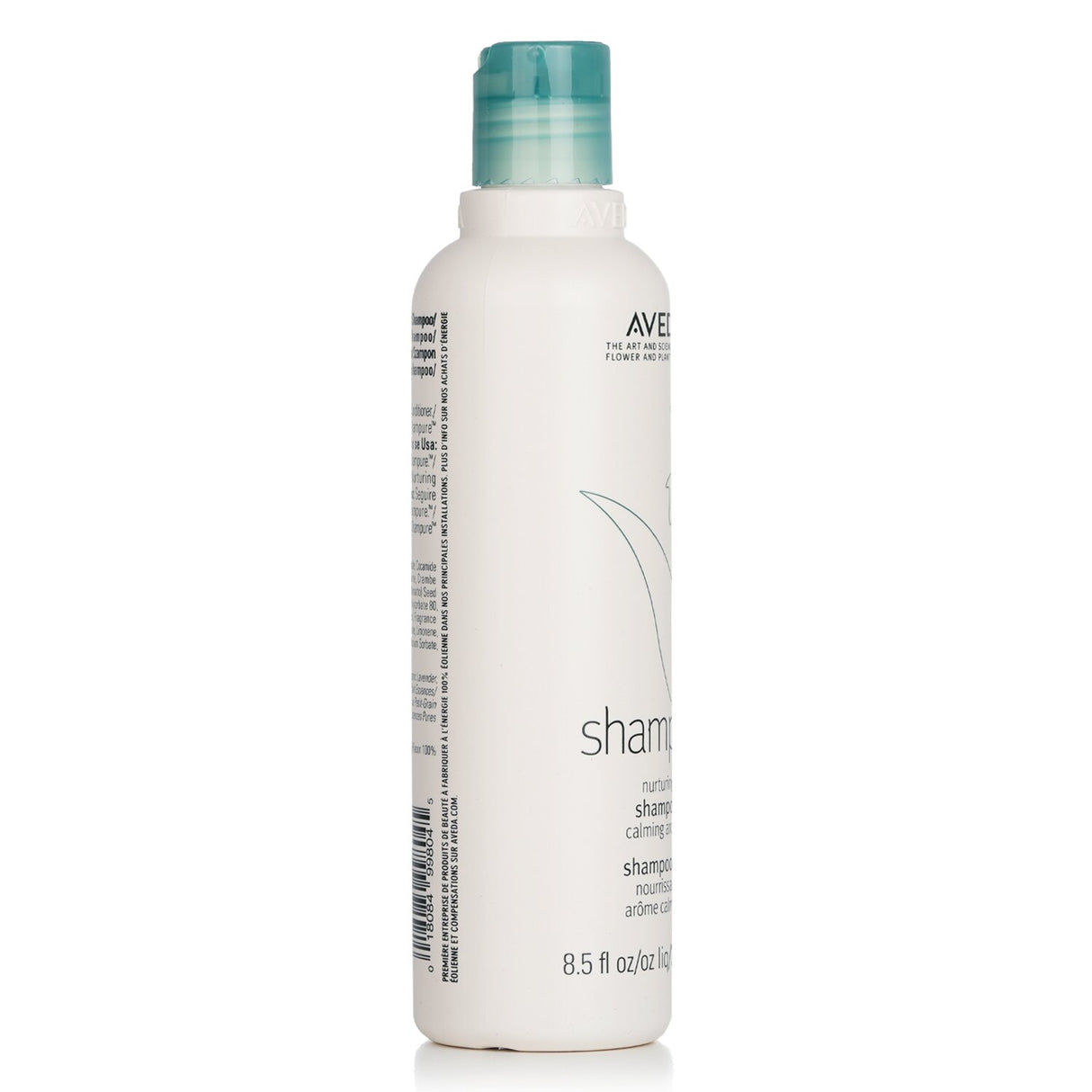 Aveda Shampure Nurturing Shampoo 250ml, a silicone-free formula with Abyssinian oil for gentle cleansing and hydration.