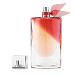 Elegant 100ml Lancôme La Vie Est Belle En Rose Eau De Toilette, featuring vibrant floral notes of bergamot, peony, and sandalwood.