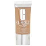 Clinique Even Better Refresh Foundation in #CN 52 Neutral, 30ml, offers 24-hour hydration, full coverage, and skin repair.