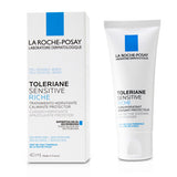 La Roche Posay - Toleriane Sensitive Riche Creme - Fragrance Free  - 40ml/1.35oz