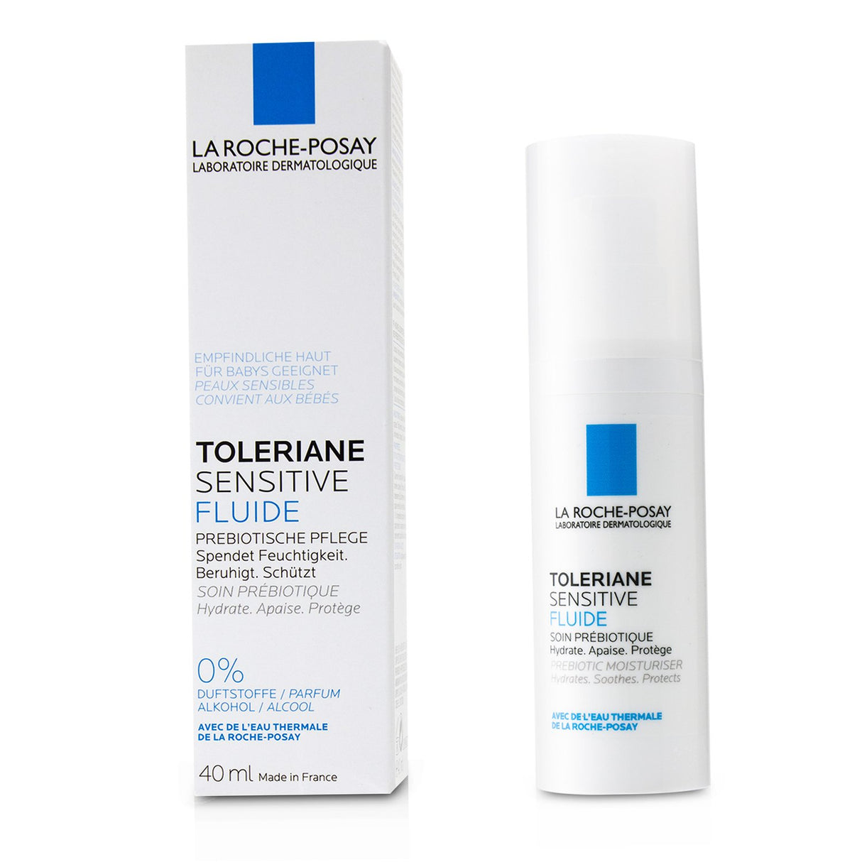 La Roche Posay - Toleriane Sensitive Fluid - Fragrance Free  - 40ml/1.35oz