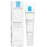 La Roche Posay Effaclar AI Corrector for oily skin, featuring Niacinamide and LHA for targeting blemishes in a 15ml tube.