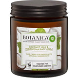 Air Wick Botanica Scented Candle Coconut Milk & Patchouli 205g