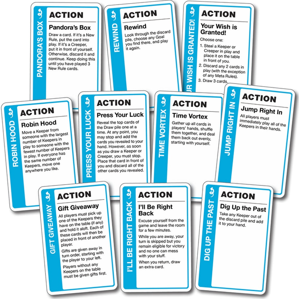 Fluxx More Actions Exp - Game Expansion