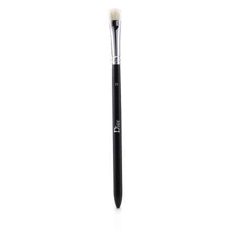 Christian Dior Backstage Eyeshadow Shader Brush 21, flat tapered brush for precise application and flawless eyeshadow blending.