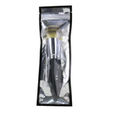 Dior Backstage Foundation Brush 12 with dual-fiber bristles for seamless, high-coverage application and a radiant finish.
