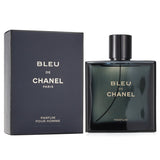 Chanel Bleu De Chanel Parfum Spray 100ml: A sophisticated men's fragrance with citrus, vetiver, and warm base notes.