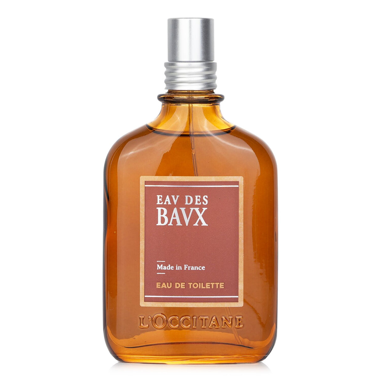 L'Occitane Eau Des Bavx for Men - 75ml EDT, an oriental woody fragrance blending bergamot, frankincense, vanilla, and cedarwood.