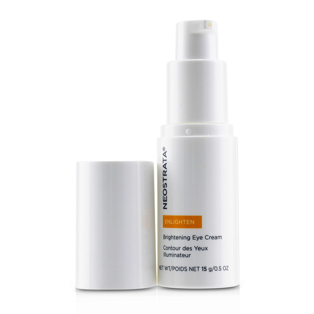 Neostrata Enlighten Brightening Eye Cream, 15g, targets dark circles and fine lines for a vibrant, smooth eye area.