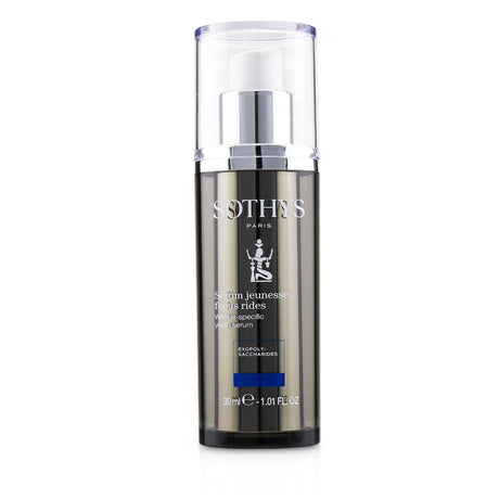 Anti-wrinkle serum with marine exopolysaccharides for younger-looking skin, suitable for all skin types.