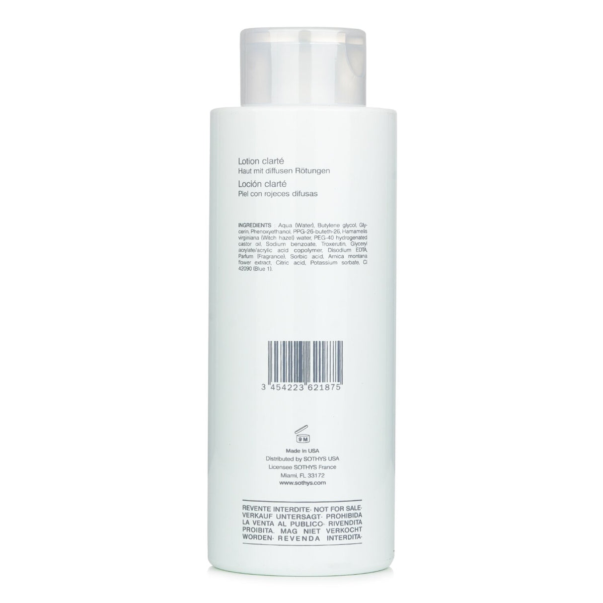 Sothys Clarity Lotion - For Skin With Fragile Capillaries , With Witch Hazel Ext