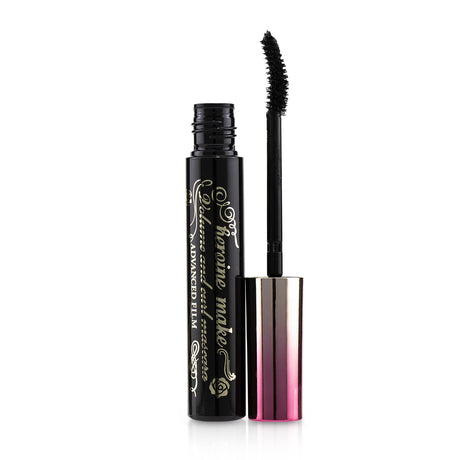 KISS ME Heroine Make mascara in #01 Black, offering volume, curl, and waterproof protection for stunning lashes all day.