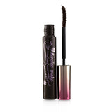 Waterproof mascara in brown for long, curled lashes; infused with serums, easy to apply and remove, mess-free glamour.