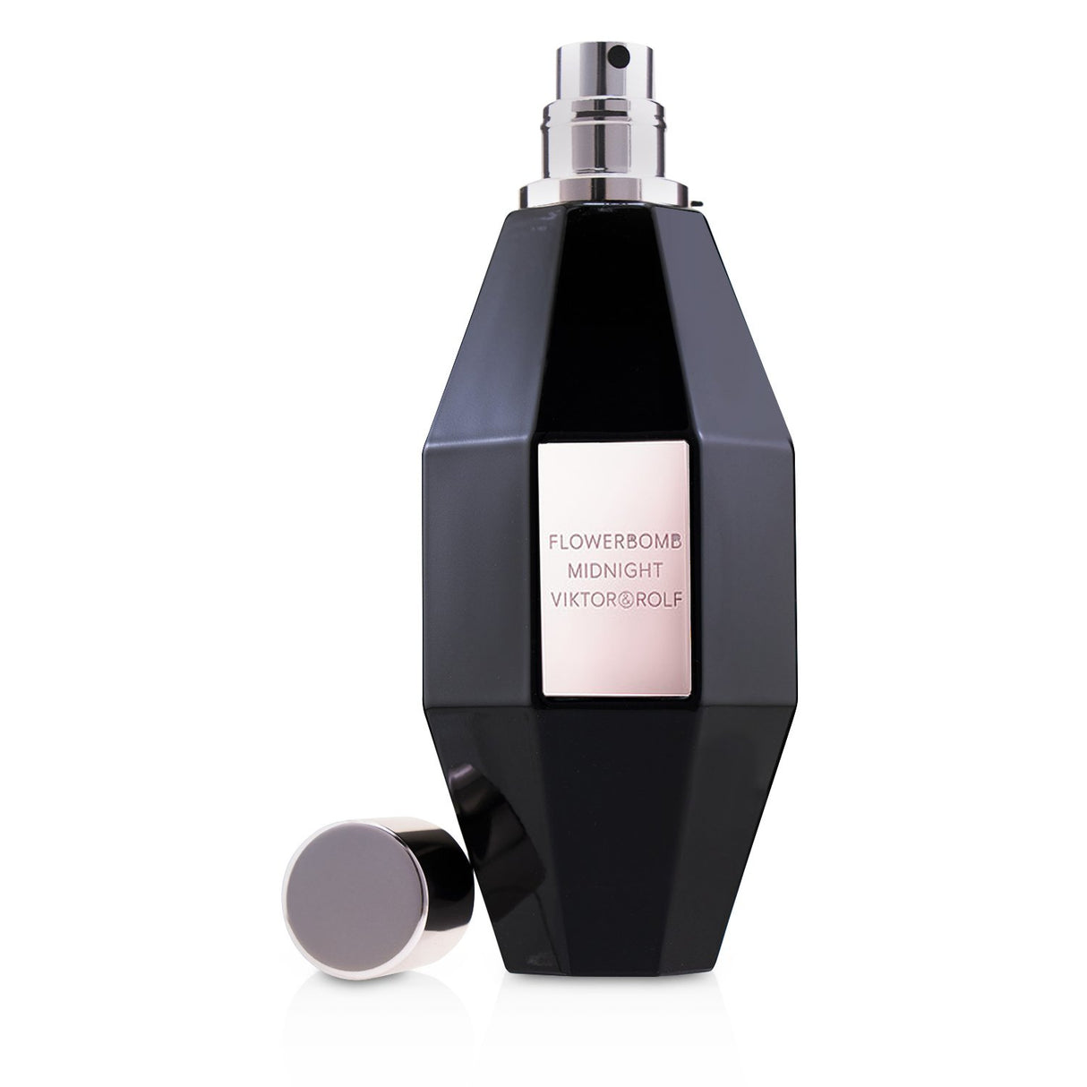 Viktor & Rolf Flowerbomb Midnight Eau De Parfum in a 100ml bottle, featuring bold floral notes for evening wear.