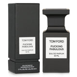 Luxurious 50ml Tom Ford fragrance with sweet, woody notes of lavender, almond, vanilla, and leather, perfect for special occasions.