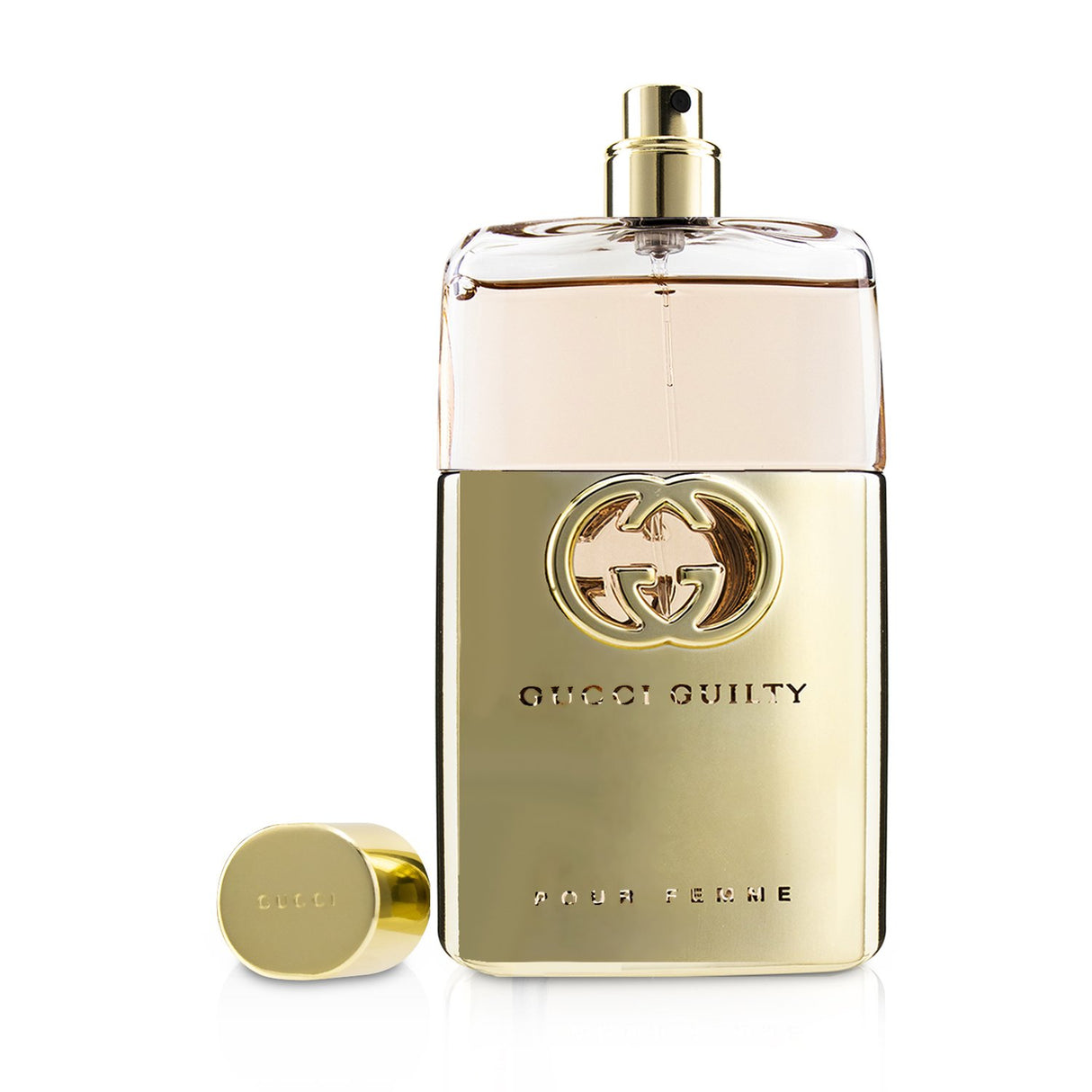 Gucci - Guilty Pour Femme Eau De Parfum Spray, 90ml, featuring notes of mandarin, lilac, and patchouli for the bold woman.