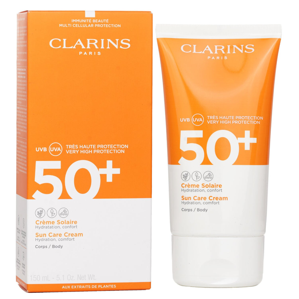 Clarins - Sun Care Body Cream SPF 50  - 150ml/5.1oz