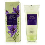 Luxurious 4711 Saffron & Iris Aroma Shower Gel, 200ml, refreshing and nurturing for silky, fragrant skin.