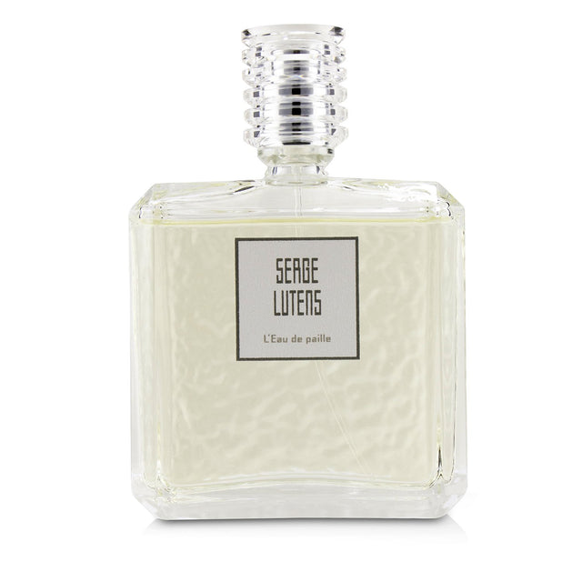 Serge Lutens L'Eau De Paille 100ml Eau De Parfum, capturing summer fields with notes of hay, vetiver, and frankincense.