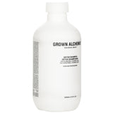 Grown Alchemist Detox Shampoo 0.1: a revitalizing cleanser with silk proteins, antioxidants, and liposomes for healthy, shiny hair.