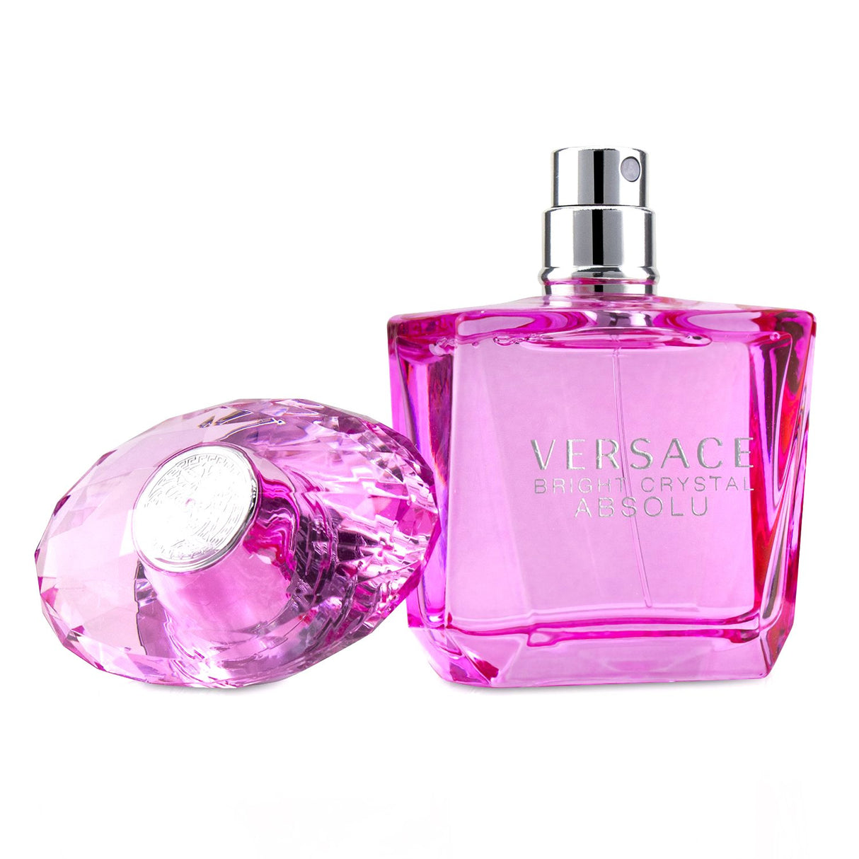 Versace Bright Crystal Absolu Eau De Parfum Spray 30ml, vibrant floral and fruity scent, perfect for confident women.