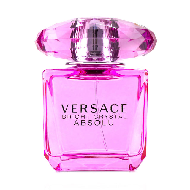 Versace Bright Crystal Absolu Eau De Parfum Spray 30ml: A vibrant floral fragrance with fresh citrus and deep woody notes.