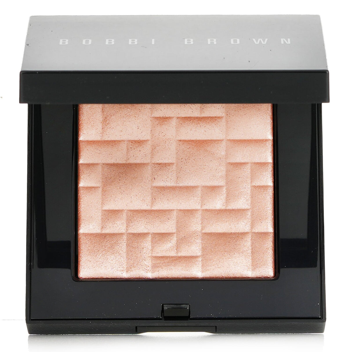 Bobbi Brown Highlighting Powder in Afternoon Glow, a silky, shimmering pink powder for a radiant, luminous complexion.